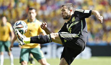 Jordi Alba tức giận với phóng viên Tây Ban Nha